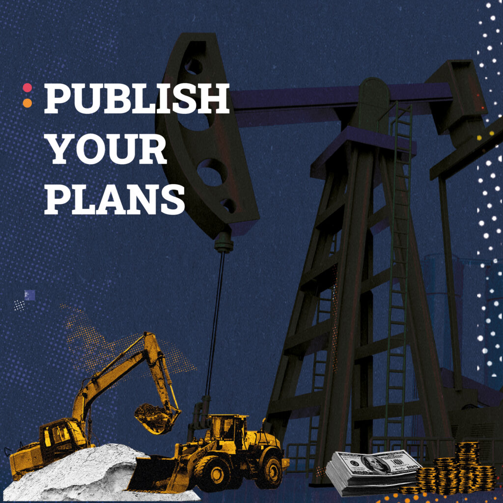 New handbook calls on fossil fuel companies to publish their energy transition plans